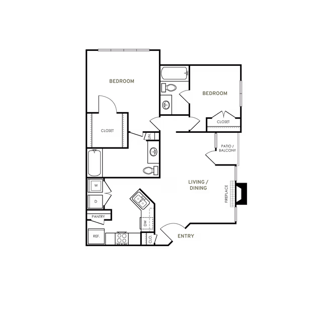 Unit 2315 2315 floor plan